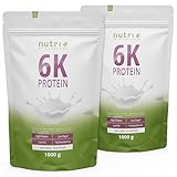 Nutri + Proteinpulver Neutral 2 kg - 85% Eiweiß - Eiweißpulver ohne...