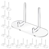 Acryl Kartenständer, 10 Stück Transparente Aufsteller Ständer, Mini...