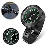 mizikuu Motorrad Uhr, Lenkeruhr Motorrad Wasserdicht Lenkerhalterung...