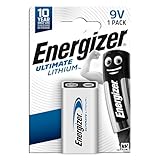 Energizer L522-8 Lithium Energizer Ultimate 9V Block Batterie 6LR61, 8er...