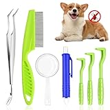 chimoo Zeckenzange,7er-Set Zeckenhaken Zeckenentferner mit Aufbewahrungsbox...