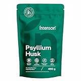 Intenson Flohsamenschalen, 450 g, Ballaststoffreich, 100 % Natürlich,...