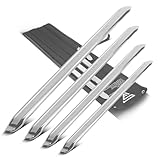 STAHLWERK Hebeleisen 4er Set 500 | 600 | 700 | 800 mm Kfz Reifeneisen |...