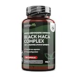Nutravita Schwarze Maca Kapseln – 180 vegane Kapseln – 100%...