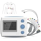 Wellue EKG Gerät 12 Kanal, 24h Holter EKG Monitor mit AI-ECG Analyse,...