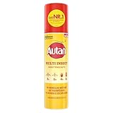 Autan Multi Insect Spray, Multi-Insektenschutz vor Mücken, Stechfliegen...