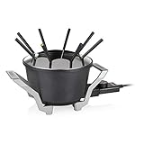 Princess 173100 Fondue Premium - 8 Personen, 1,5 L, 800 W, Aluminium,...