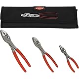 Knipex Zangen-Set Rolltasche TwinGrip, Frontgreifzangen-Set 3-teilig