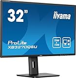 iiyama Prolite XB3270QSU-B1 80cm 31,5' IPS LED-Monitor WQHD 100Hz HDMI DP...