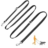 PETCOOZ Hundeleine 3 M Verstellbare Schleppleine mit 2 Karabiner,...