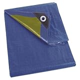 Perel Abdeckplane wasserdicht, Gewebeplane, Plane wasserdicht, Schutzplane,...