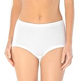 Schiesser Damen Slip 2-er Pack, 000005-100, Gr. 48 (4XL), Weiß (100-weiss)