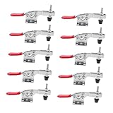 SEWACC 10 Stück Teiliges Horizontaler Kniehebelspanner Schnellspanner mit...