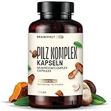 Pilz Komplex Premium - Reishi, Hericium, Chaga, Shiitake, Cordyceps,...