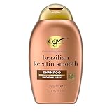 OGX Brazilian Keratin Smooth Shampoo, glättende Haarpflege mit Kokosöl,...