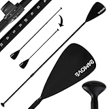 24MOVE® Paddel Einzelpaddel Teleskoppaddel Stechpaddel für SUP Stand Up...