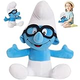 YISKY Smurfs Plüschtier, 28CM Schlümpfe Plüschpuppe, Anime Cartoon...