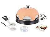 Emerio Pizzaofen, PIZZARETTE das Original, 1 handgemachte Terracotta...