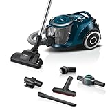 Bosch Staubsauger beutellos Serie 6 ProFamily BGC41XFMLY, ideal für...