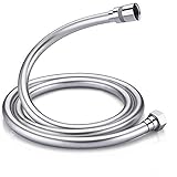 GRIFEMA Duschschlauch 1,5m – Flexibler Glatter PVC Brauseschlauch 150cm,...