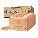 Wave Brands I Brotbackform aus Holz | Original HOLZBROTMEISTER |...