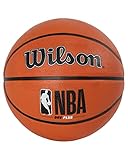 Wilson NBA DRV Plus Outdoor Basketball Ball (7, Orange)