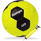 Kempa Handball für Kinder gelb Größe 1 + Ballpumpe