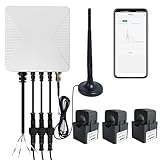 OWON Tuya 1- oder 3-Phasen-WLAN-Energie-Monitor, bidirektionaler...
