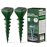 MEKEET 2er Pack Maulwurf Vertreiber Testsieger, WüHlmaus Vertreiben,...