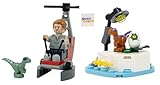 LEGO Jurassic World Owen-Minifigur Mit Hubschrauber Und Baby-Dino-Labor