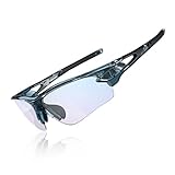 ROCKBROS Fahrradbrillen Selbsttönend Sonnenbrille Photochromatisch für...