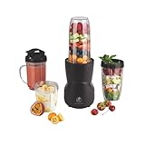 KOCHWERK Smoothie Maker 12-tlg | To-Go Deckel & 4 Mixbehälter | Für Obst,...