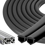 12 Meter Aluprofil-Kantenstreifen 30x30, 40x40 Nut 8 Aluprofil Zubehör...