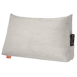 sleepling Rückenkissen Cord Optik, Keilkissen für Bett und Sofa,...