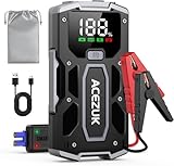 ACEZUK Starthilfe Powerbank 6000A (Bis Zu 7,0L Benzin Oder 5,5L Diesel)...