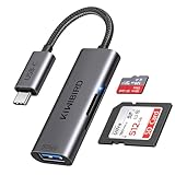 KiWiBiRD USB C SD Card Reader Kartenleser, Micro SD Karten Adapter...