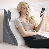 3-in-1 Orthopädisches Bett Keilkissen Set Verstellbar Memory-Schaum...