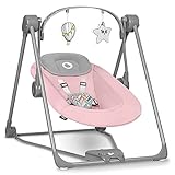 LIONELO Otto Baby Wippe, Baby Schaukel, Spielbogen mit interaktiven...