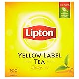 4 x 100 Teebeutel Lipton Yellow Label Tee - Schwarztee (600g)