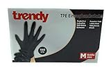 MC-Trend 100 Stück TPE Einweg Handschuhe Schwarz Einmalhandschuhe...