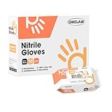 OMELAW XL Nitrilhandschuhe, 1000 Stück, tragbar, mit...