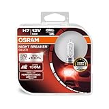 Osram Night Breaker Silver H7, +100% mehr Helligkeit,...