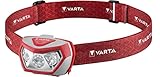 VARTA Stirnlampe LED inkl. 3x AAA Batterien Kopflampe, Outdoor Sports H20...