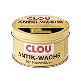 Clou Antik-Wachs, farblos: Möbelwachs mit naturreinem Bienenwachs, für...
