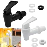 2 Stück Abfüllhahn für Bierkübel, Kunststoff Getränkespender Zapfhahn,...