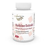 Vita World Rotklee Extrakt 500mg + B Vitamine 90 Kapseln 40mg Isoflavone...