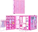 Barbie Dream Closet Spielzeug Spielset & Aufbewahrung mit Kleidung &...