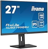 iiyama Prolite XUB2793QSU-B6 68,5cm 27' IPS LED-Monitor WQHD 100Hz HDMI DP...