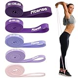 Fitense Resistance Bands, Widerstandsbänder Set 5 Stück, Widerstandsband...