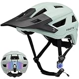 Favoto Mountainbike-Helm Leicht - MTB Road Magnetschnalle Fahrradhelm für...